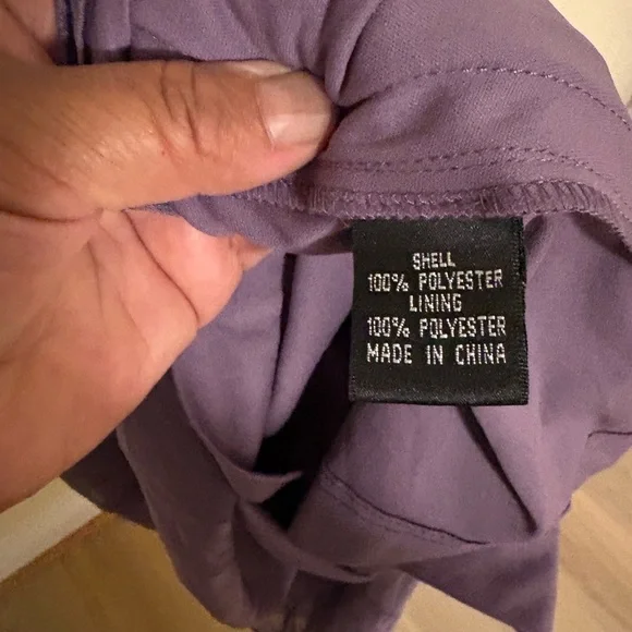 Adrianna Papell sleeveless Dress pale
purple Size 6 - Picture 7 of 14